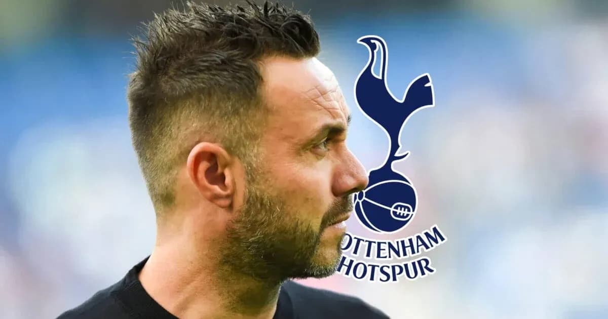 Hombre de perfil con logo de Tottenham Hotspur Hombre de perfil con logo de Tottenham Hotspur