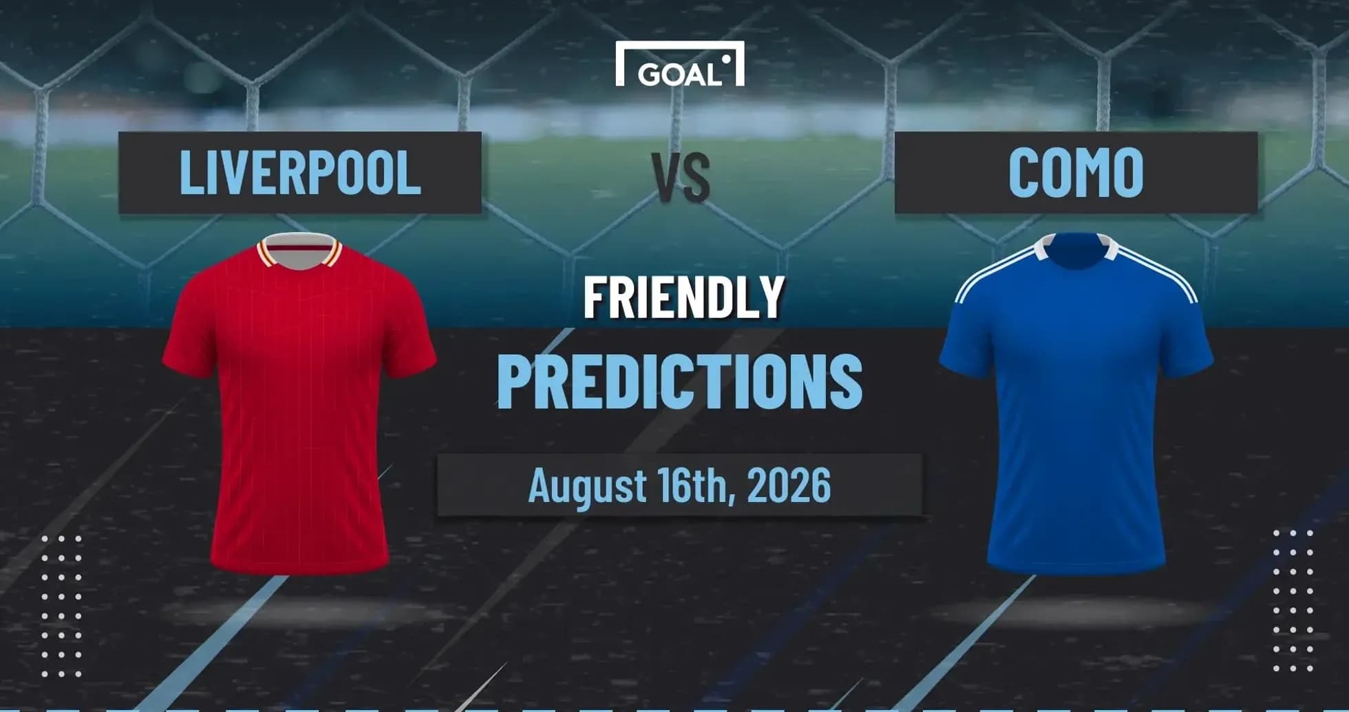 Liverpool vs Como, amistoso el 16 de agosto 2026 Liverpool vs Como, amistoso el 16 de agosto 2026