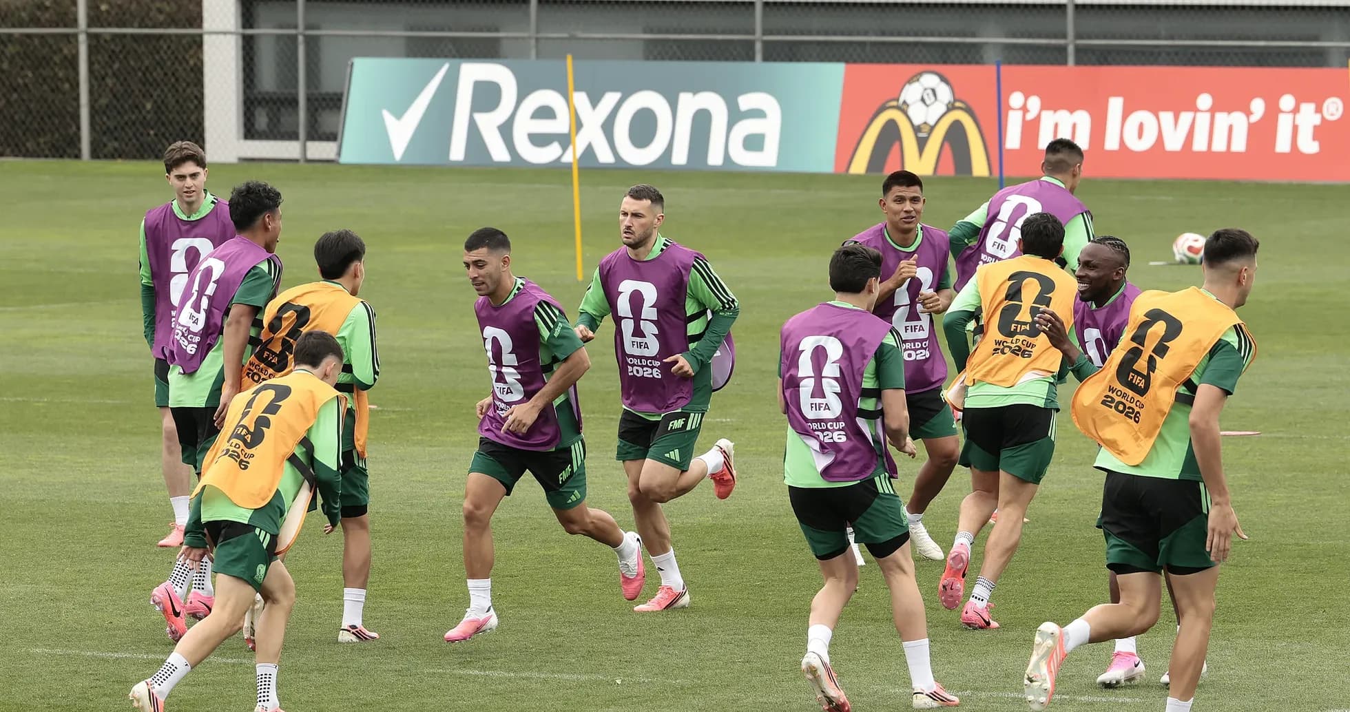 Entrenamiento de la selección mexicana de fútbol Entrenamiento de la selección mexicana de fútbol