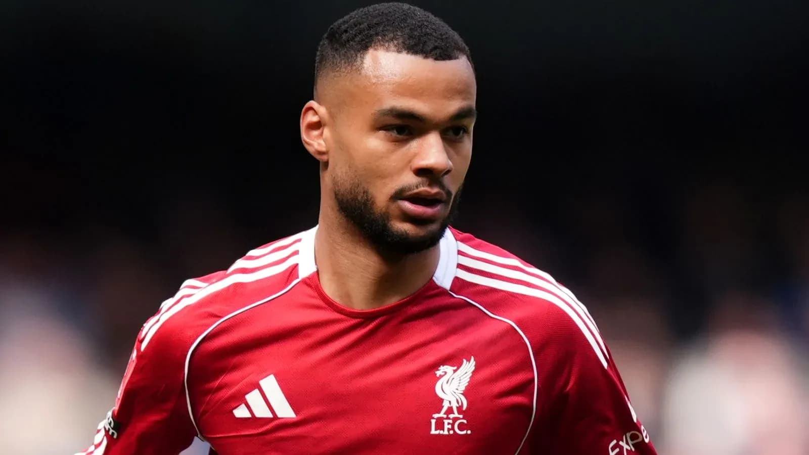 Jugador de Liverpool en acción durante un partido Jugador de Liverpool en acción durante un partido