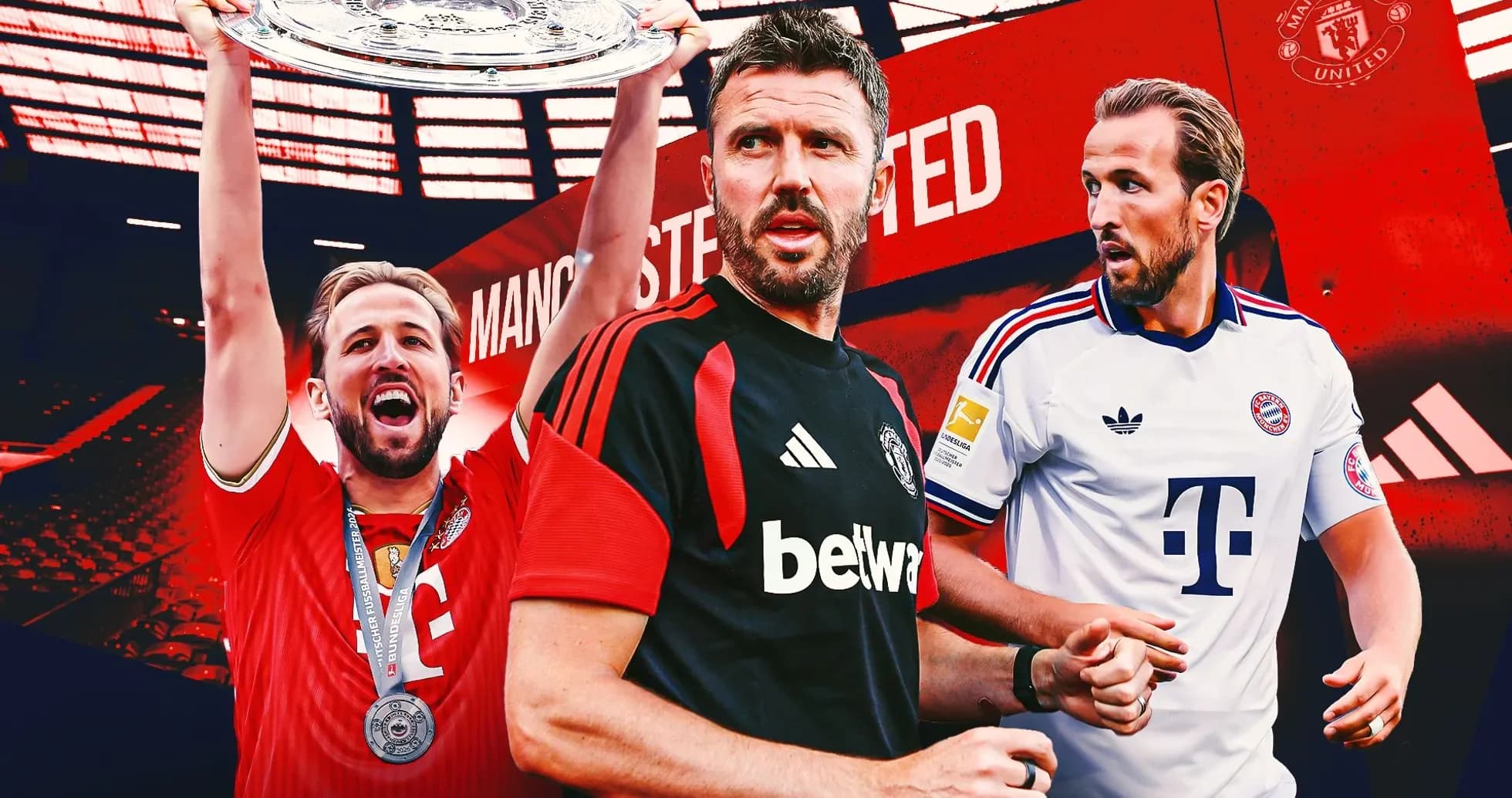 Tres jugadores de fútbol con camisetas de diferentes equipos Tres jugadores de fútbol con camisetas de diferentes equipos