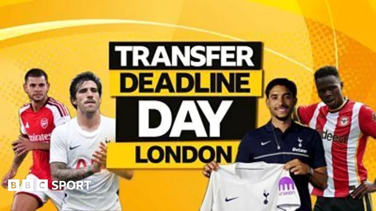 Jugadores y texto sobre el día de transferencias en Londres Jugadores y texto sobre el día de transferencias en Londres