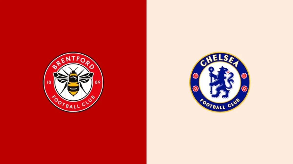 Logos de Brentford y Chelsea Football Club Logos de Brentford y Chelsea Football Club