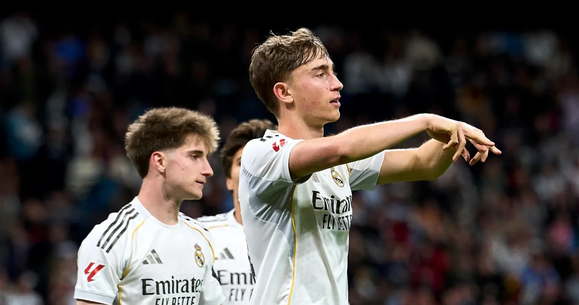 Jugadores del Real Madrid en el partido Jugadores del Real Madrid en el partido