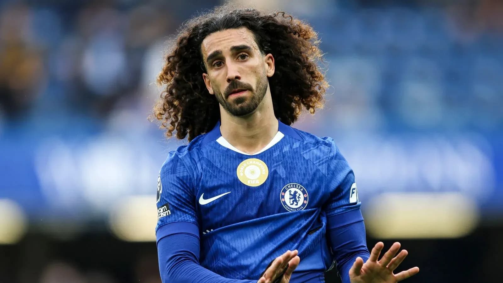 Jugador de Chelsea en acción durante el partido Jugador de Chelsea en acción durante el partido