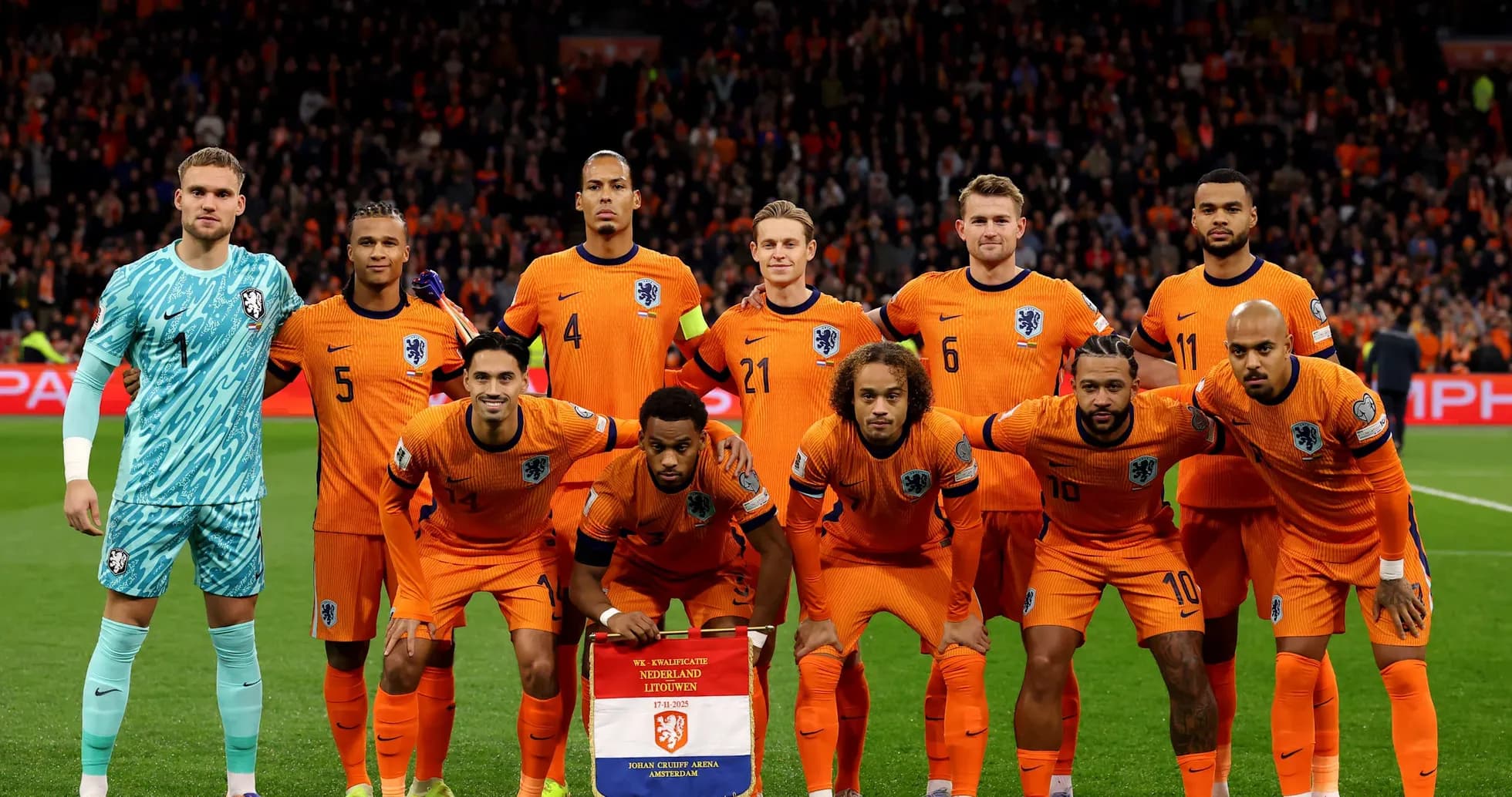 Equipo de los Países Bajos en el Mundial 2026 Equipo de los Países Bajos en el Mundial 2026