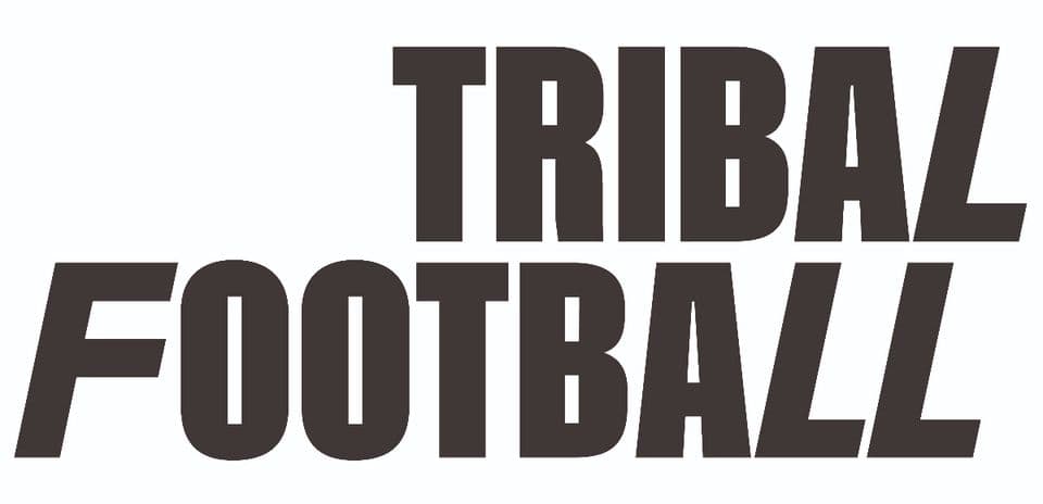 Logo de Tribal Football en letras grandes Logo de Tribal Football en letras grandes