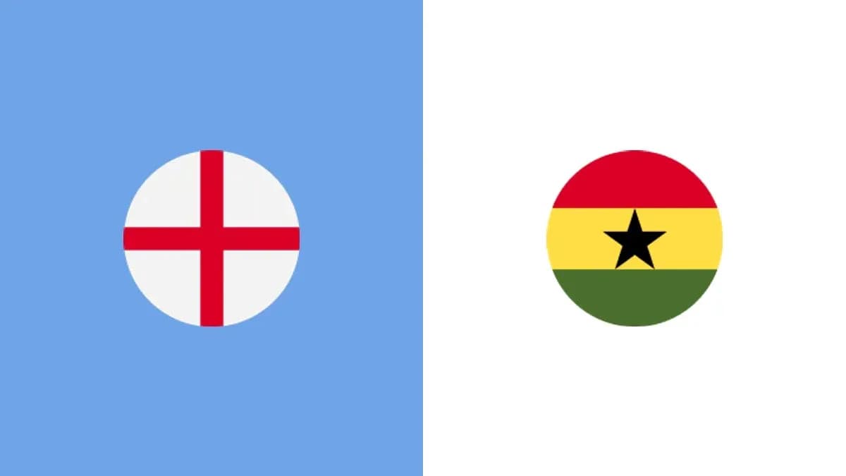 Banderas de Inglaterra y Ghana en fondo claro Banderas de Inglaterra y Ghana en fondo claro