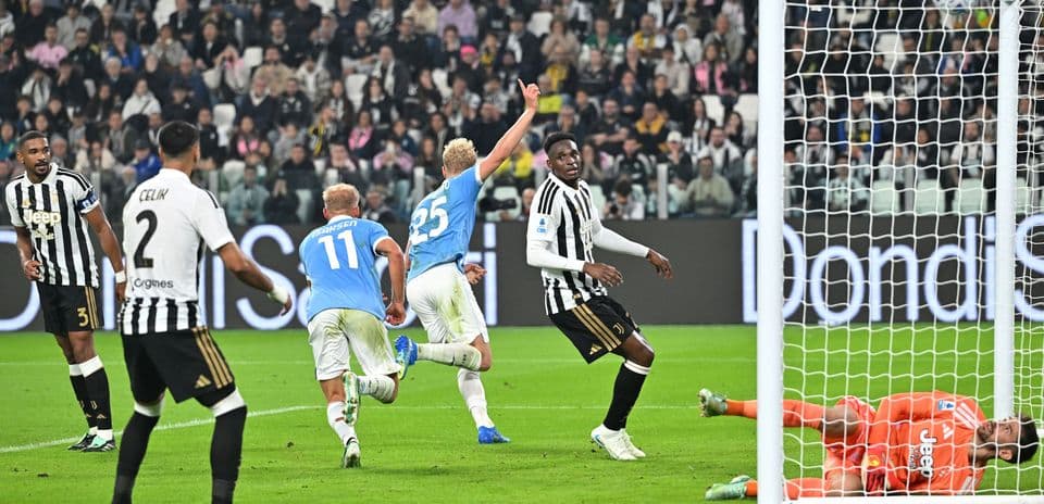 Valoraciones de los jugadores de Juventus tras la derrota ante Lazio: Vicario expuesto y Kolo Muani sin impacto Valoraciones de los jugadores de Juventus tras la derrota ante Lazio: Vicario expuesto y Kolo Muani sin impacto
