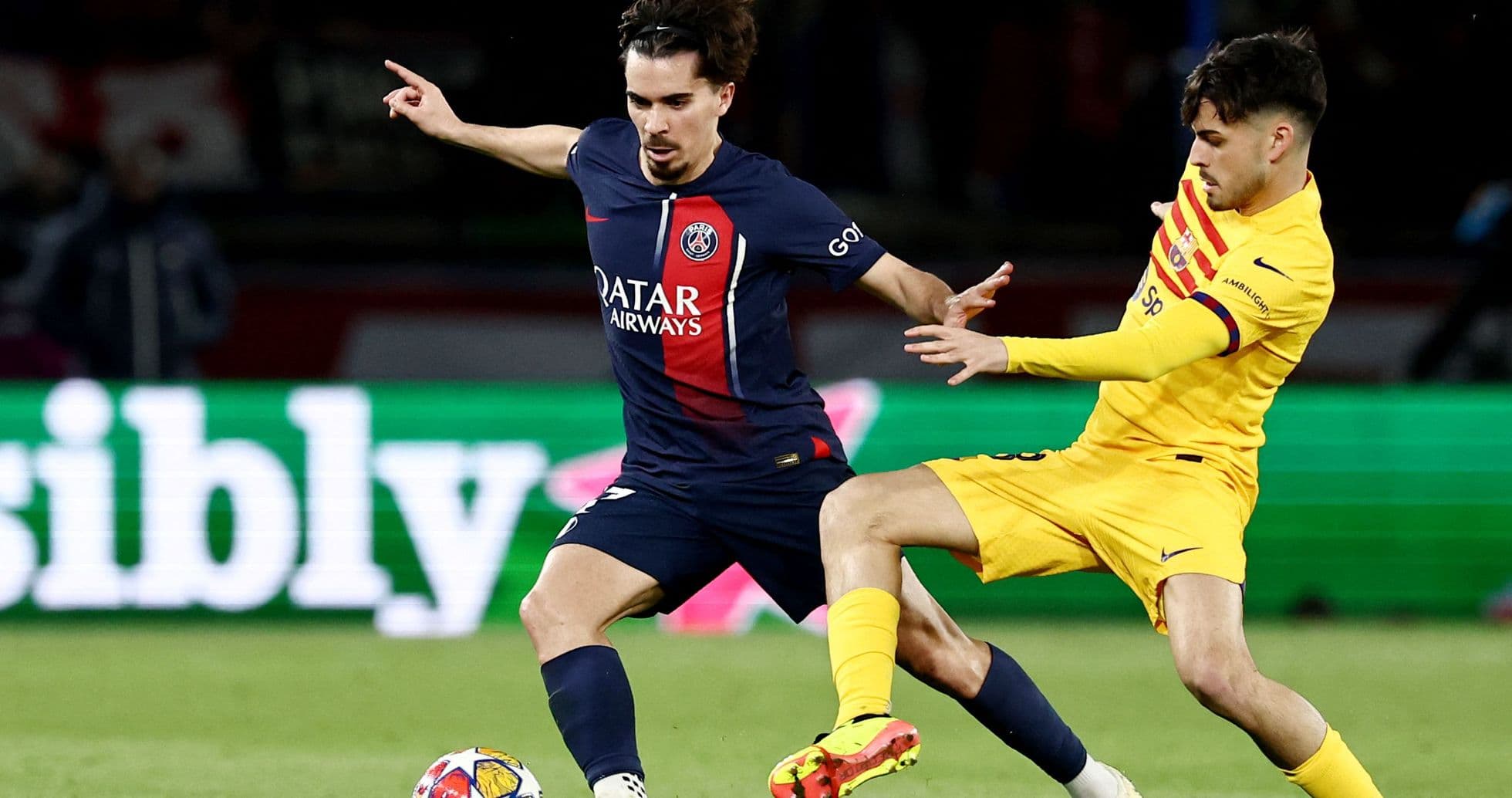 Duelo en el medio campo: Pedri y Vitinha protagonizan batalla decisiva en PSG vs Barcelona Duelo en el medio campo: Pedri y Vitinha protagonizan batalla decisiva en PSG vs Barcelona