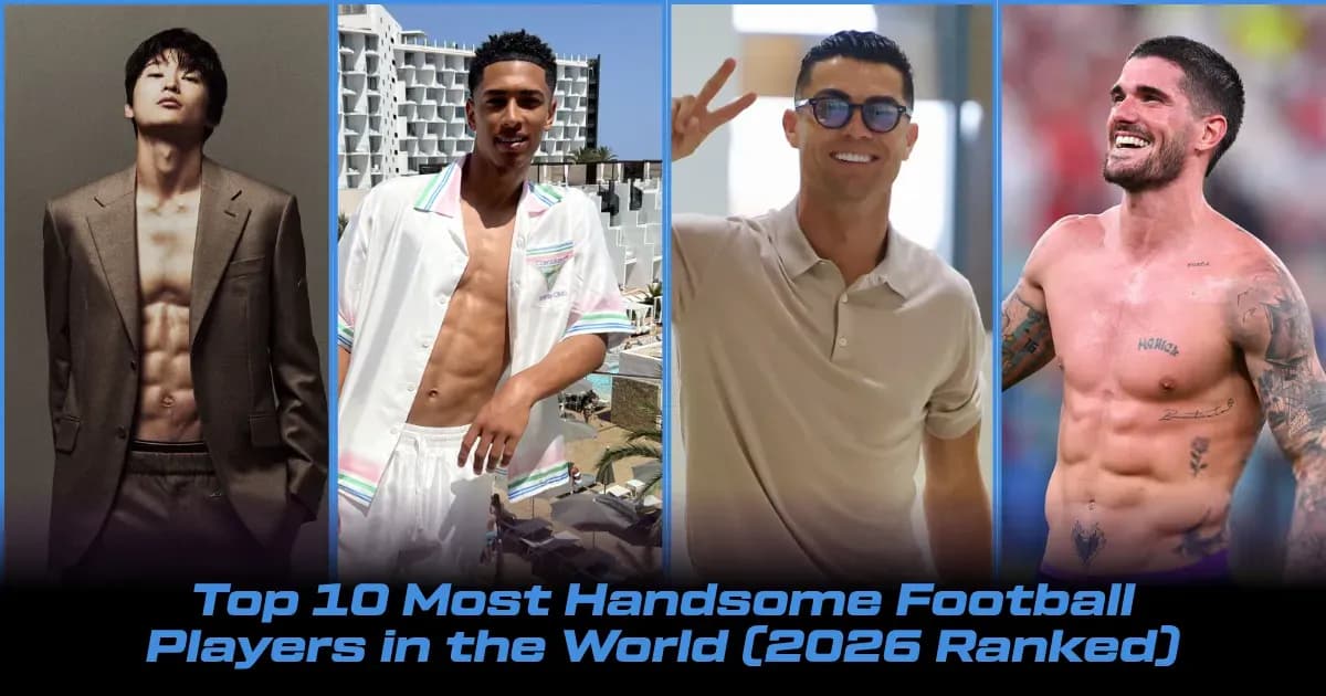 Los 10 Futbolistas Más Atractivos del Mundo en 2026 Los 10 Futbolistas Más Atractivos del Mundo en 2026