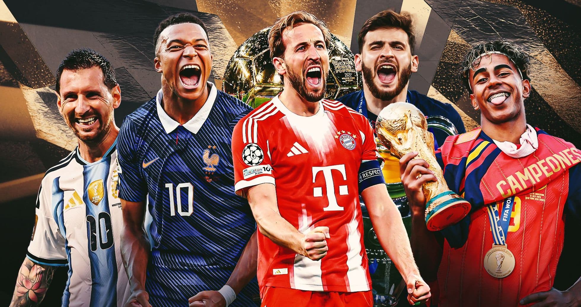 Ranking de Poder Ballon d'Or 2026: Harry Kane, Lamine Yamal y Kylian Mbappé lideran la lucha por el Balón de Oro Ranking de Poder Ballon d'Or 2026: Harry Kane, Lamine Yamal y Kylian Mbappé lideran la lucha por el Balón de Oro