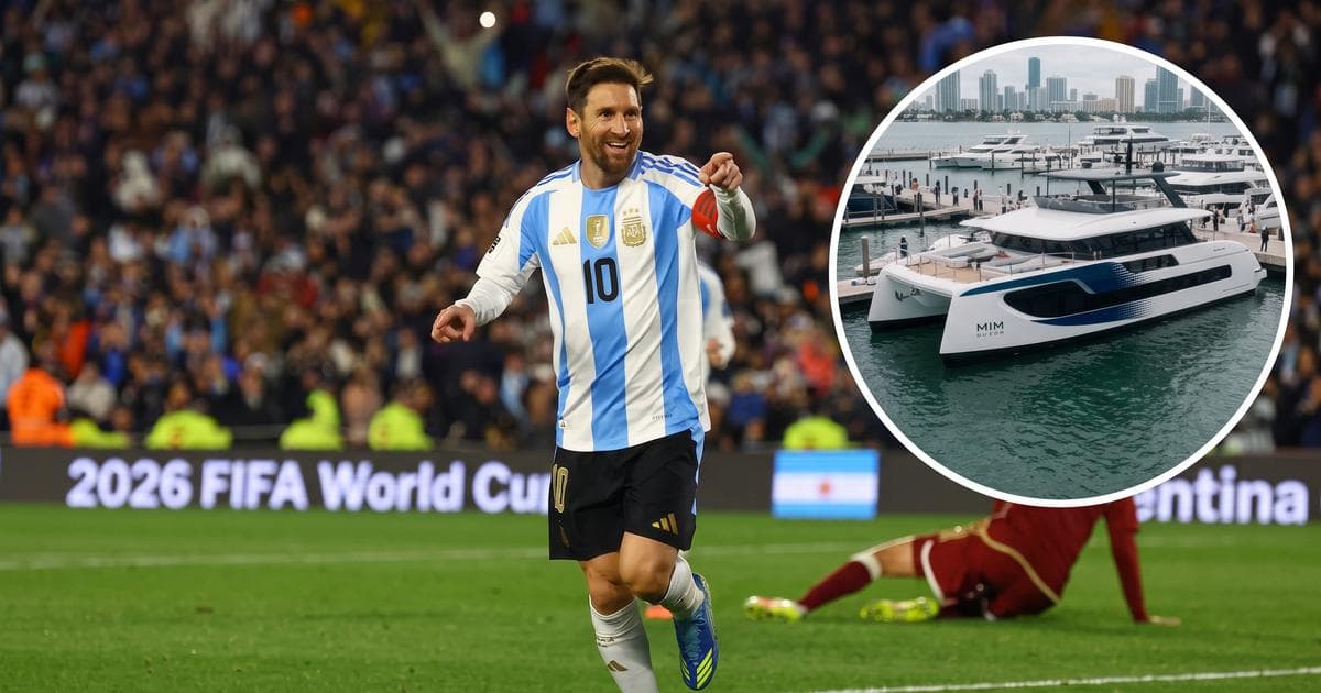 Lionel Messi estrena yate de lujo de 10.4 millones de dólares Lionel Messi estrena yate de lujo de 10.4 millones de dólares