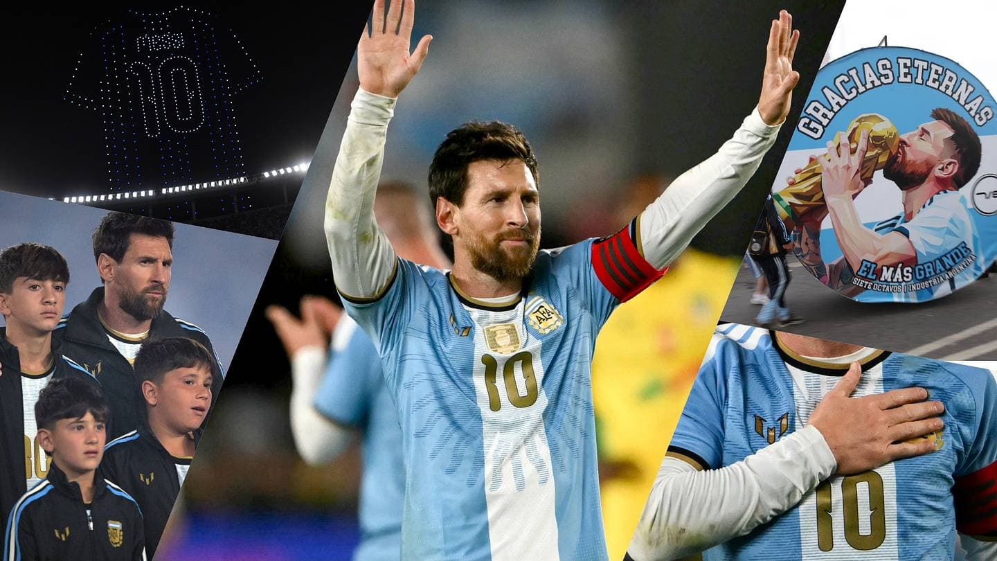 Lionel Messi se despide de Argentina con un adiós emotivo y memorable Lionel Messi se despide de Argentina con un adiós emotivo y memorable
