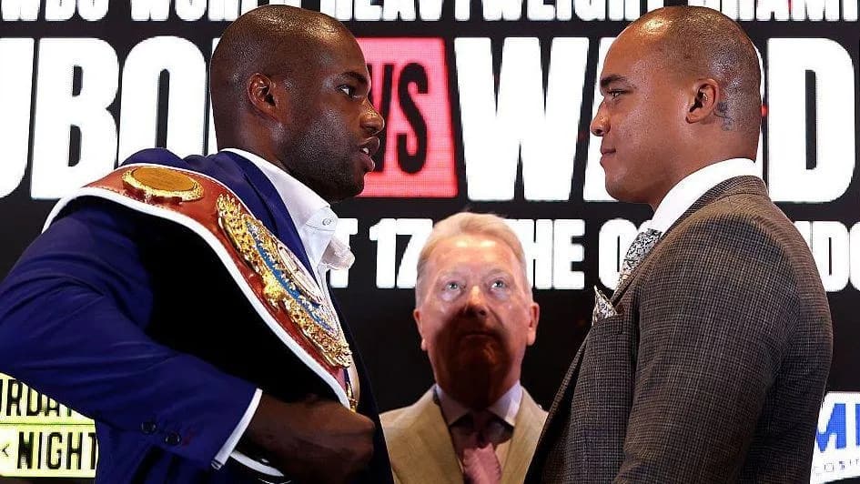 Dubois y Wardley se enfrentan en la revancha por el título mundial de peso pesado Dubois y Wardley se enfrentan en la revancha por el título mundial de peso pesado